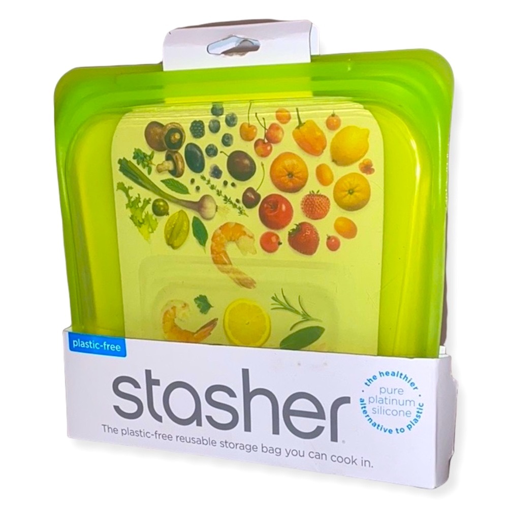 Stasher • Plastic-Free Reusable Storage Bag